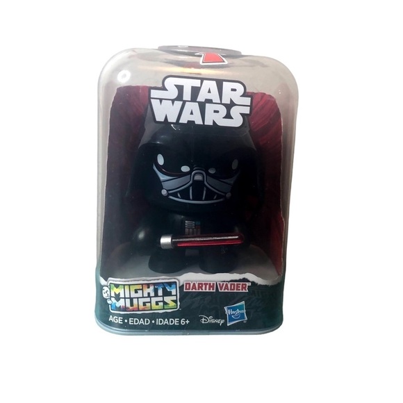 Star Wars DARTH VADER Mighty Muggs 4” 2017 Hasbro - Picture 1 of 7